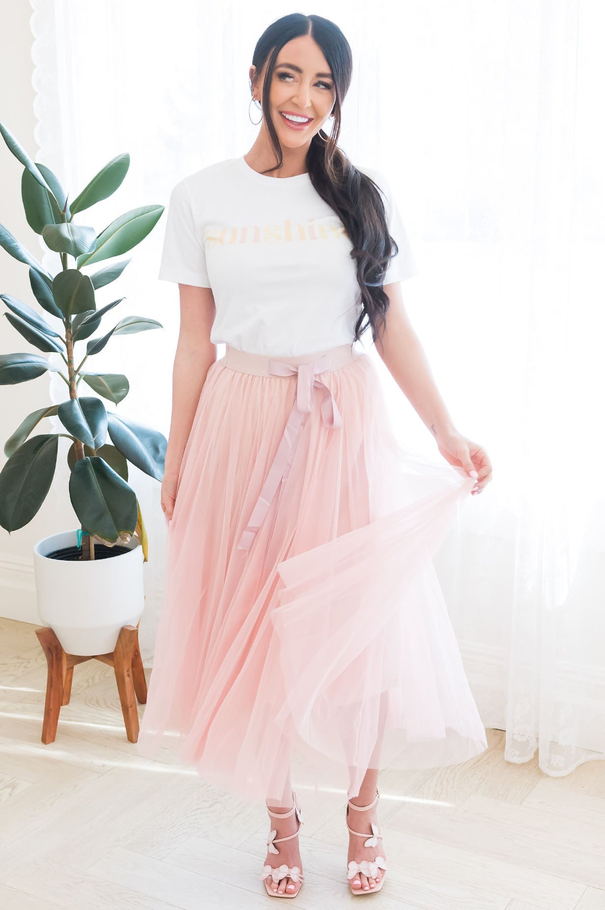 Forever Soulmates Modest Tulle Skirt Skirts vendor-unknown 
