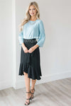 Stunning Ruffle Hem Skirt 50% OFF Summer Sale vendor-unknown