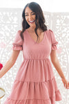 The Bayla Swiss Dot Modest Dresses vendor-unknown