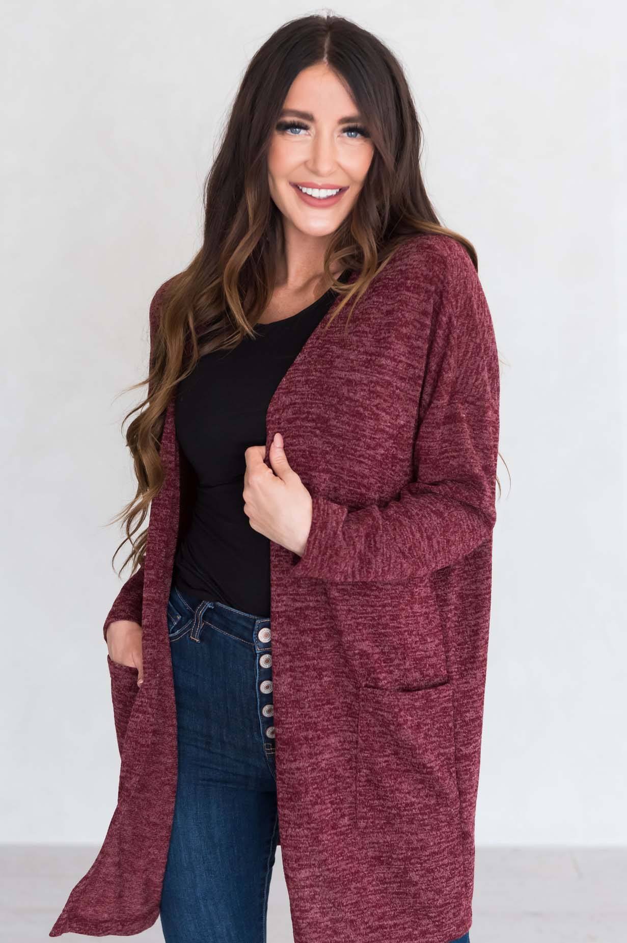 Harvest Wishes Modest Cardigan Modest Dresses vendor-unknown 