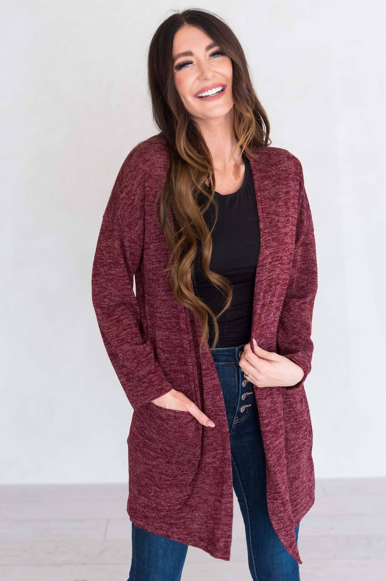 Harvest Wishes Modest Cardigan Modest Dresses vendor-unknown 