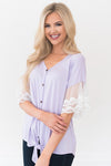 Designed Destiny Lace Modest Blouse Tops vendor-unknown