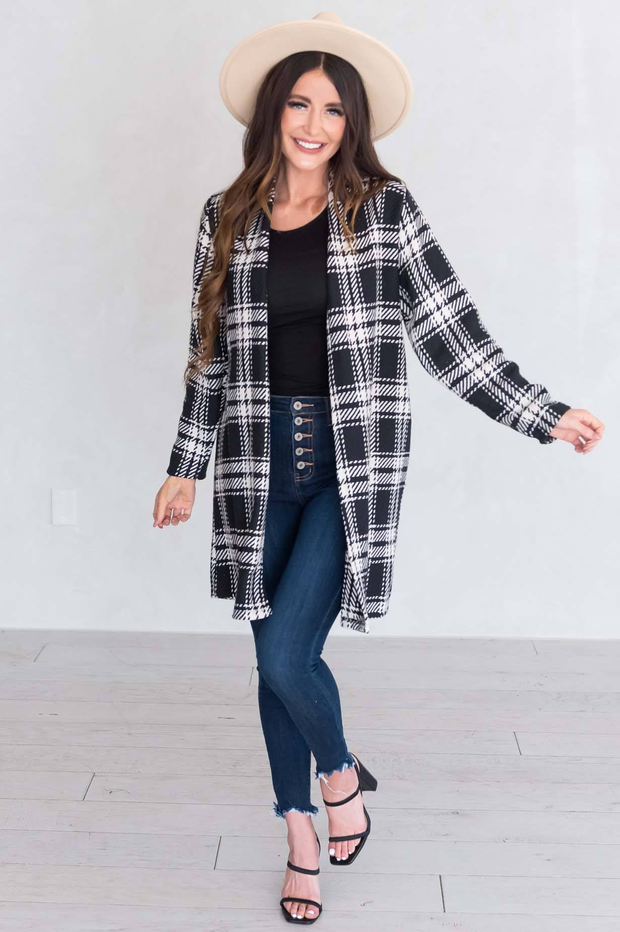 Thankful Thoughts Modest Cardigan Modest Dresses vendor-unknown 