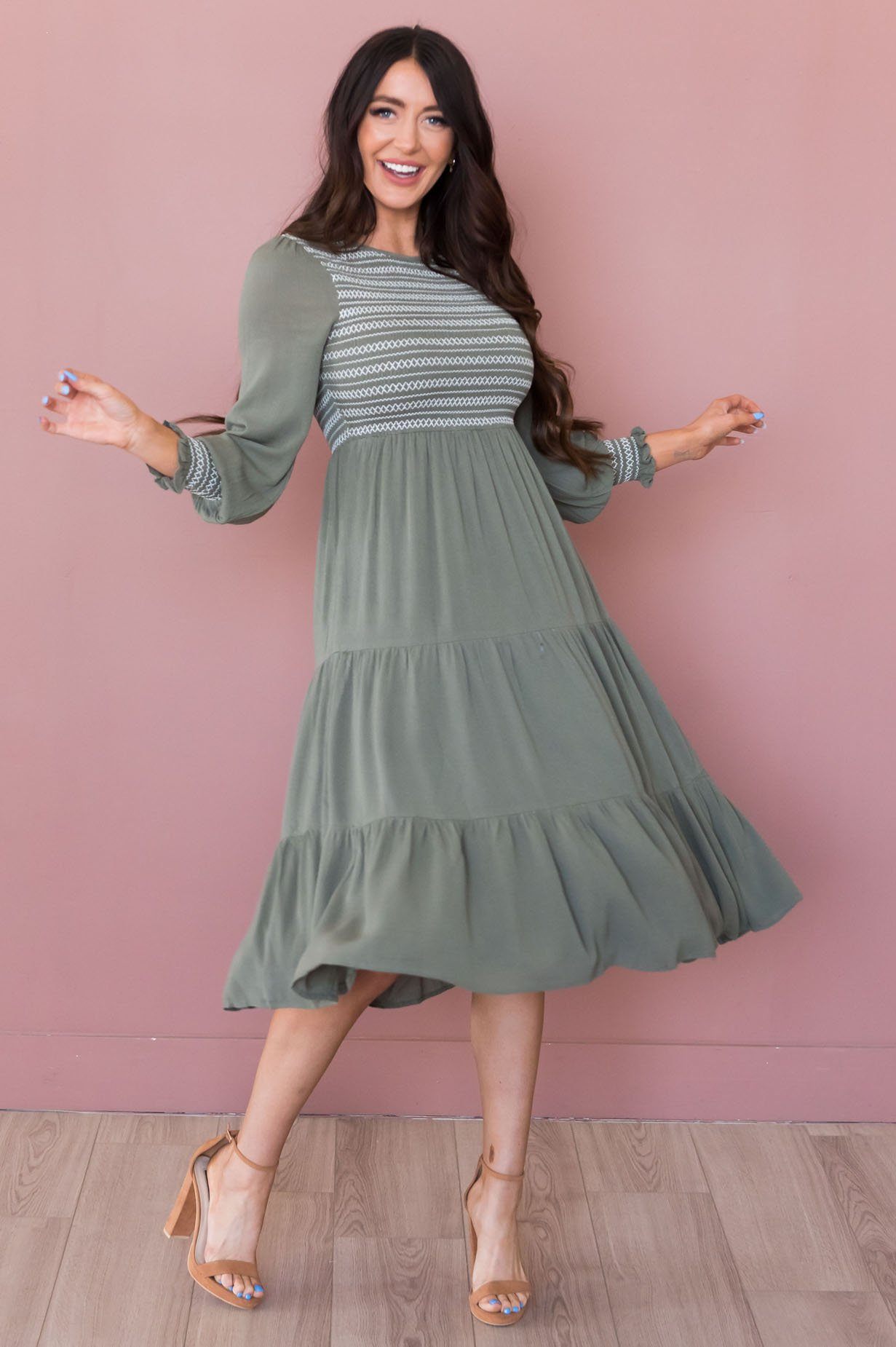 The Brenda Modest Dresses vendor-unknown 