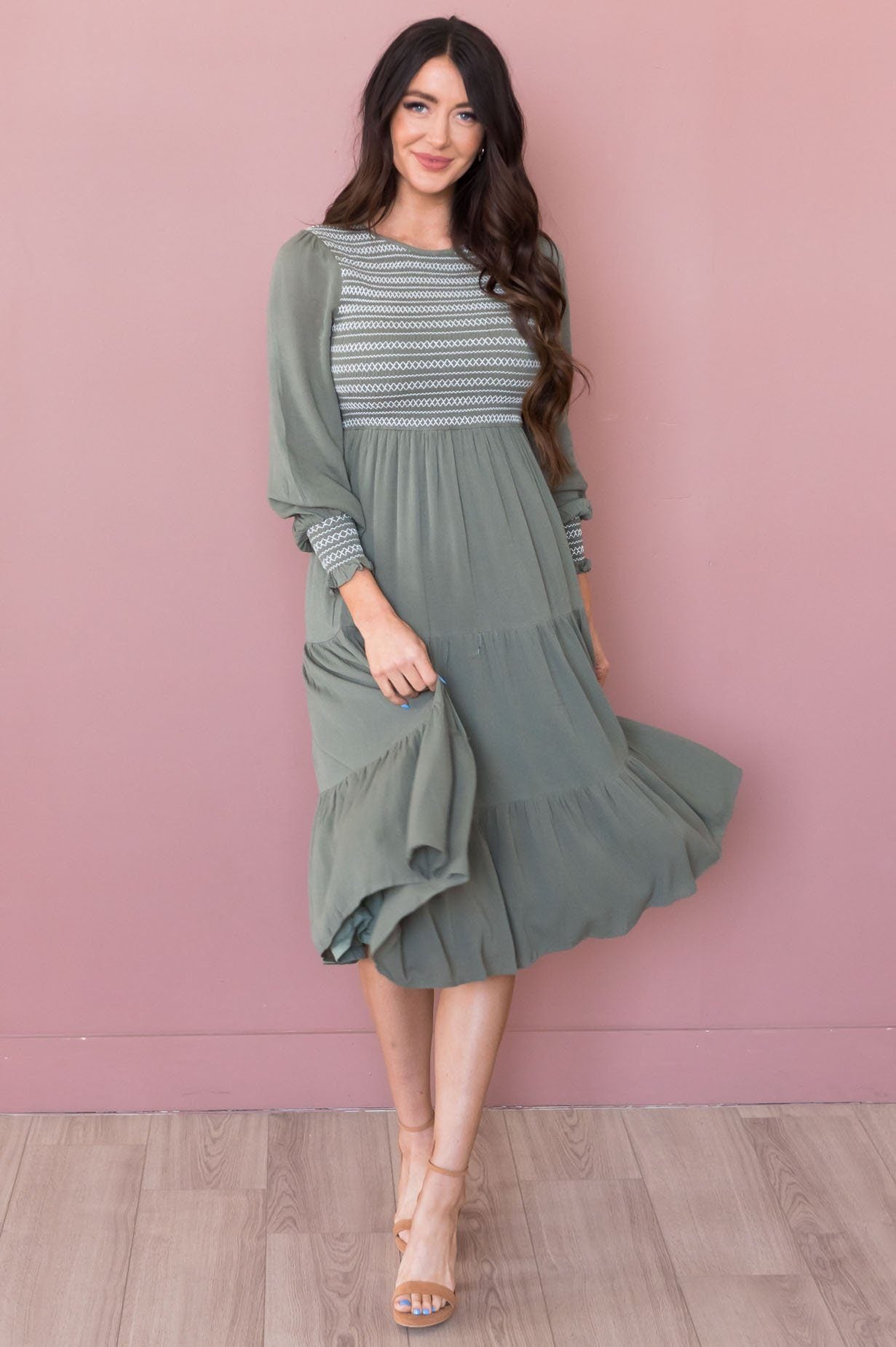 The Brenda Modest Dresses vendor-unknown 