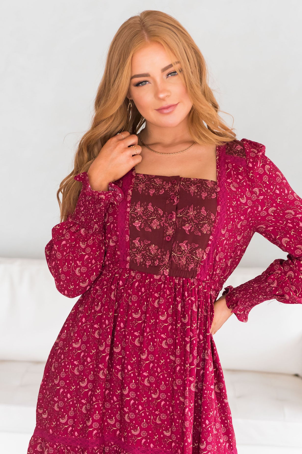 The Wendolyn Modest Dresses vendor-unknown 