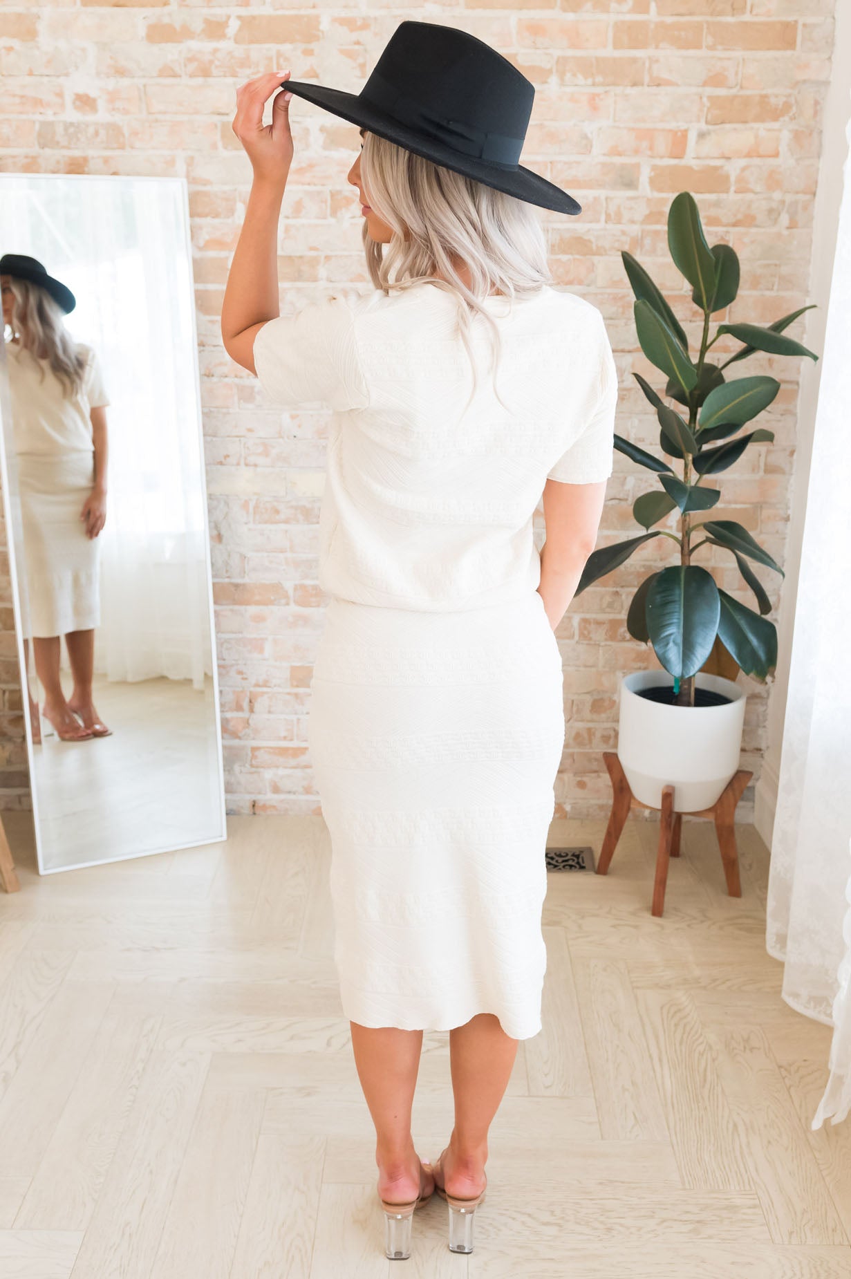 Peaceful Morning Modest Lounge Set Tops vendor-unknown 