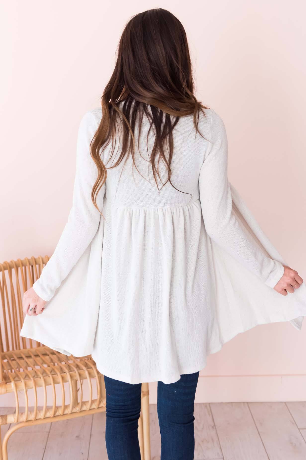 Yours Only Modest Cardigan Modest Dresses vendor-unknown 