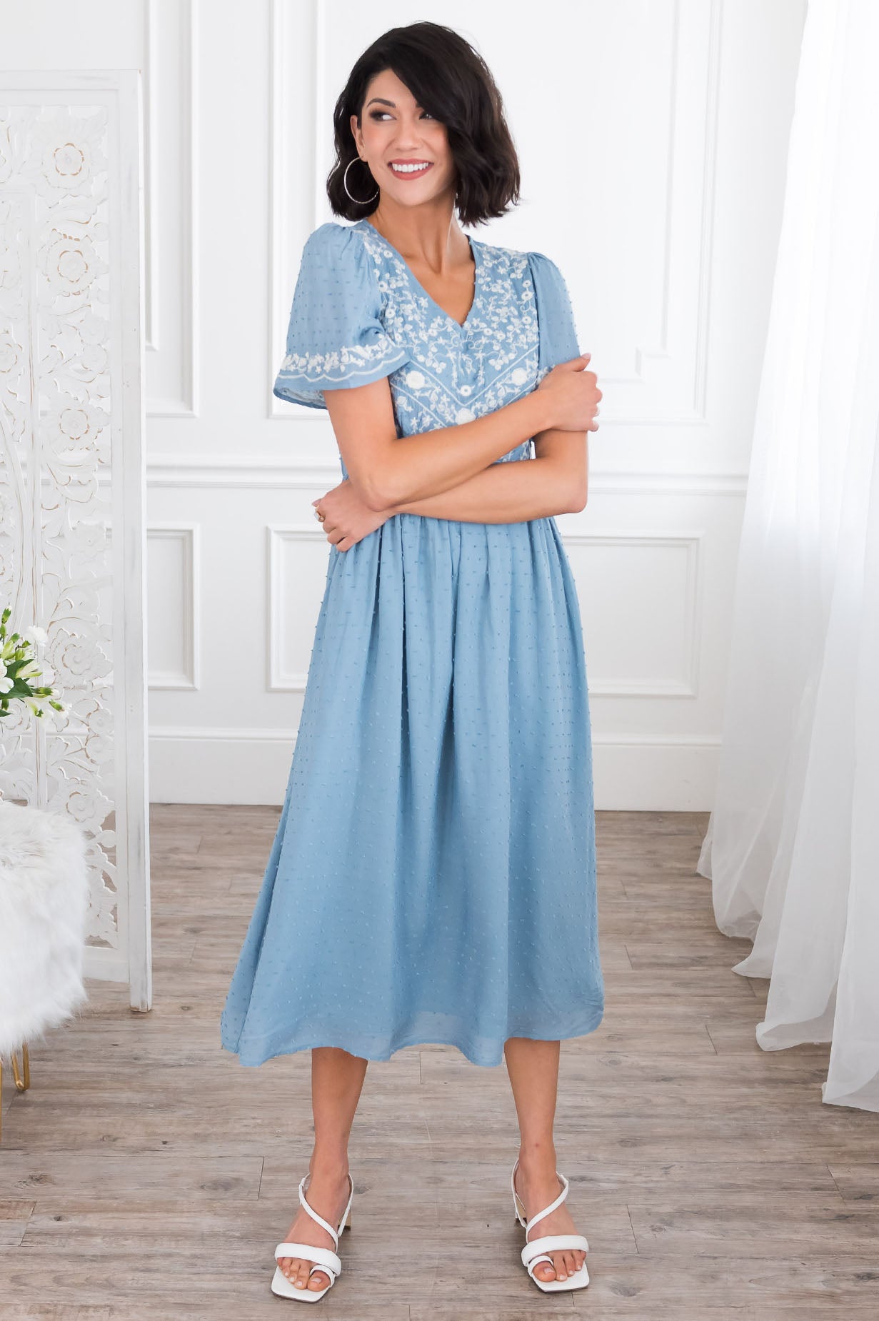 The Lyndsi Modest Dresses vendor-unknown 