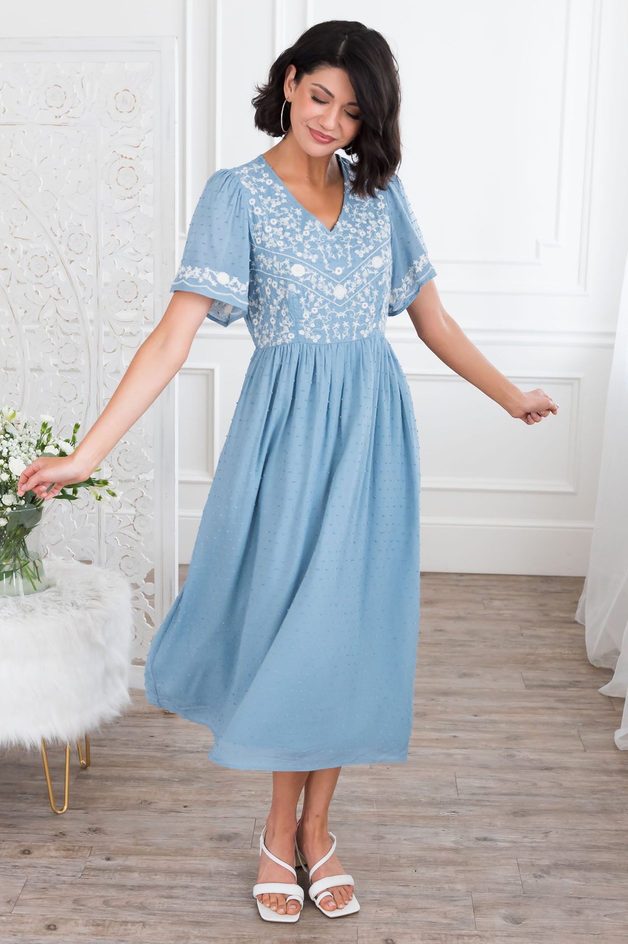 The Lyndsi Modest Dresses vendor-unknown 