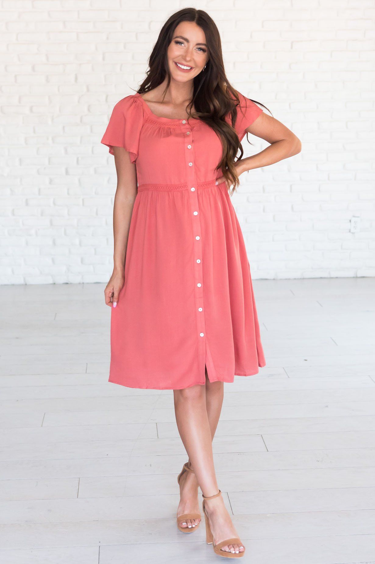 The Shaundra Modest Dresses vendor-unknown 