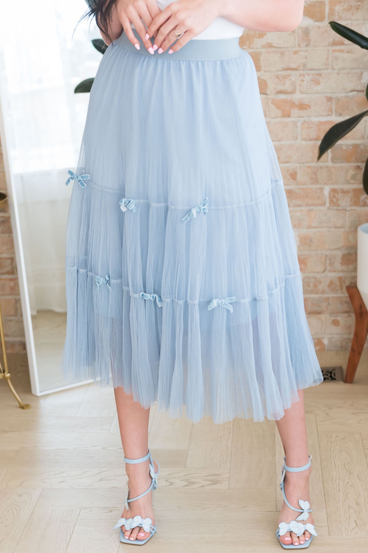 Beautiful Bows Modest Tulle Skirt Skirts vendor-unknown 