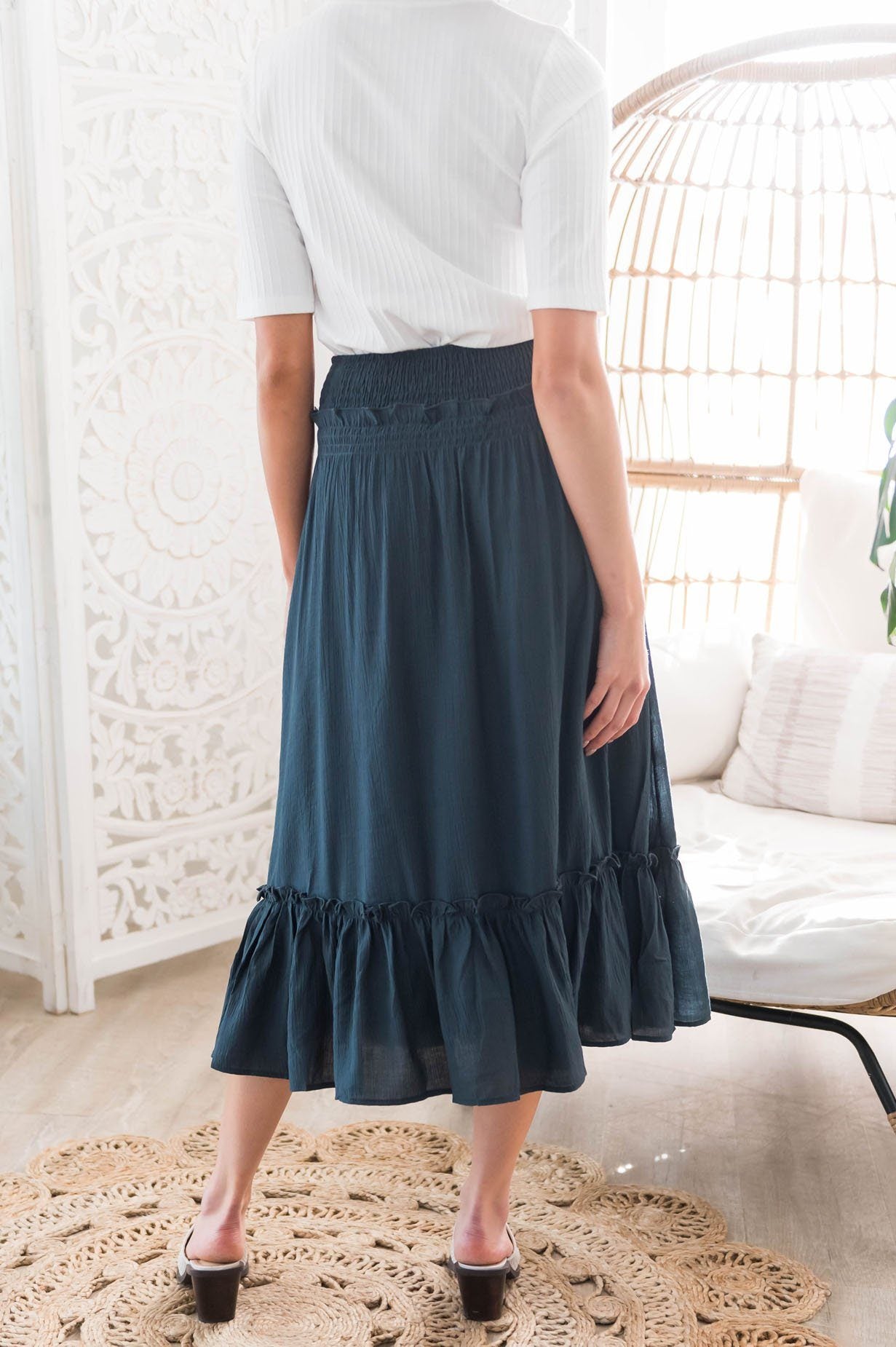 Swept Away Modest Skirt Skirts vendor-unknown 
