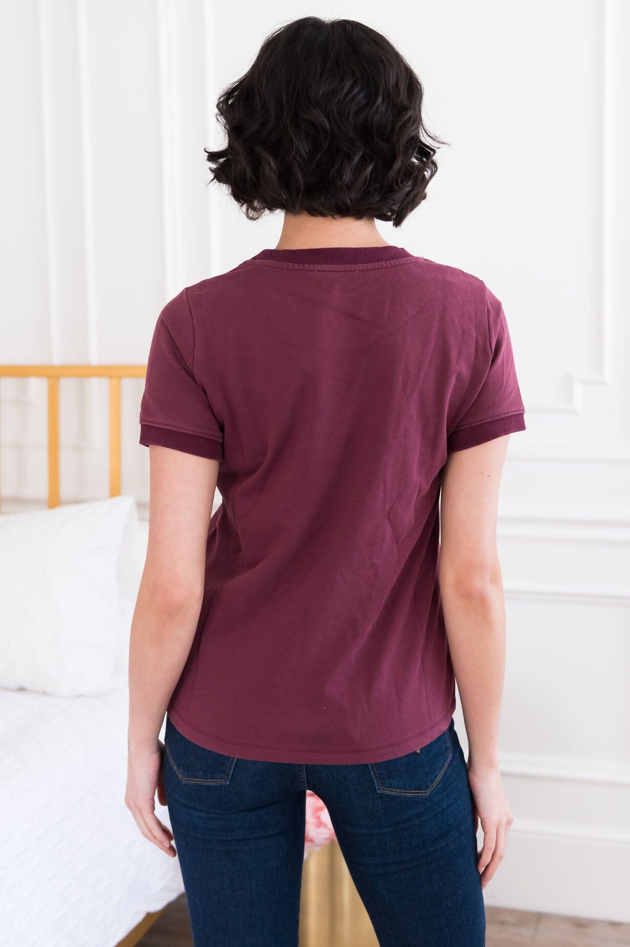 Calm & Collected Modest Top Tops vendor-unknown 