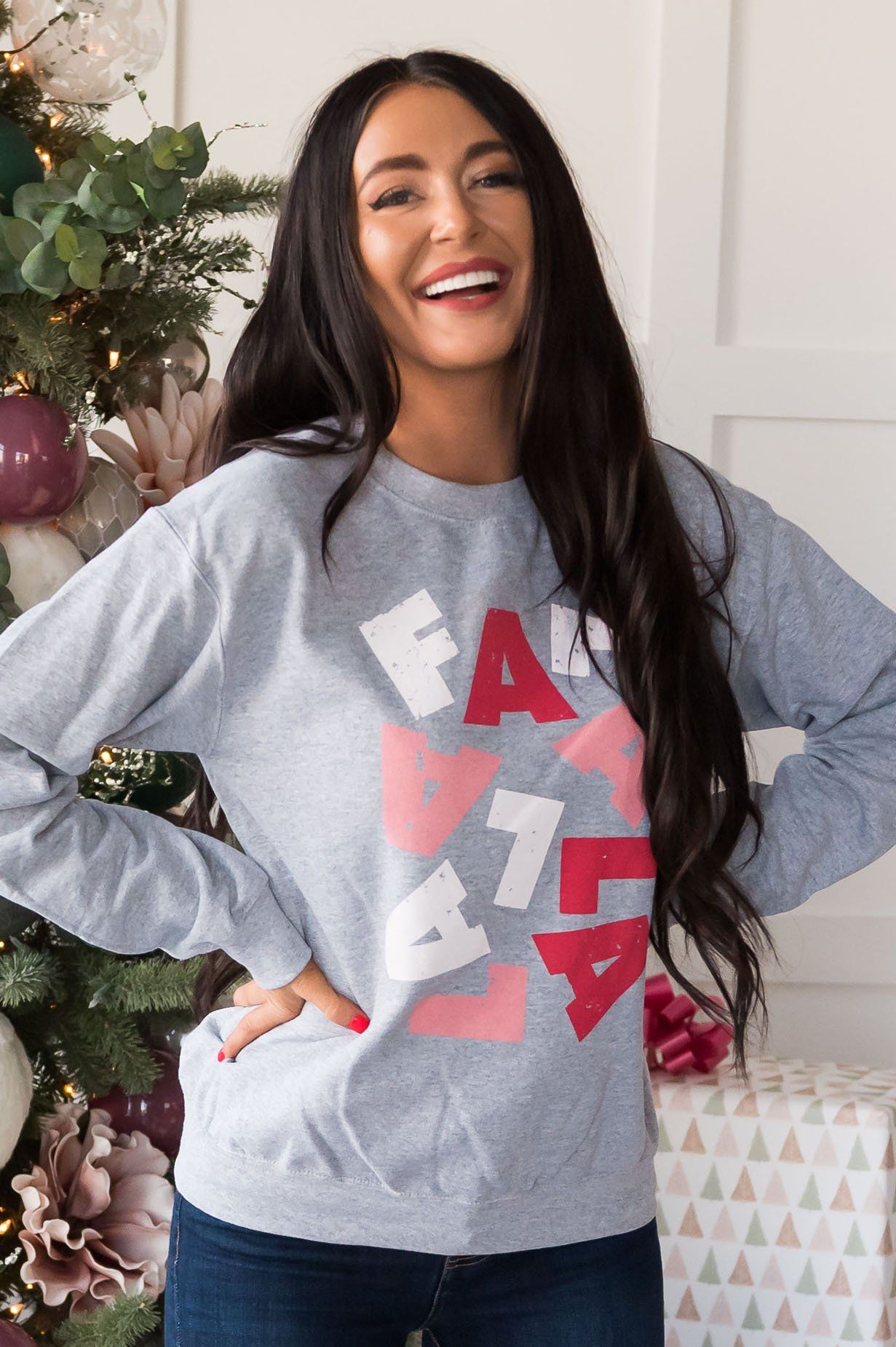 Falala Modest Sweatshirt Modest Dresses vendor-unknown 