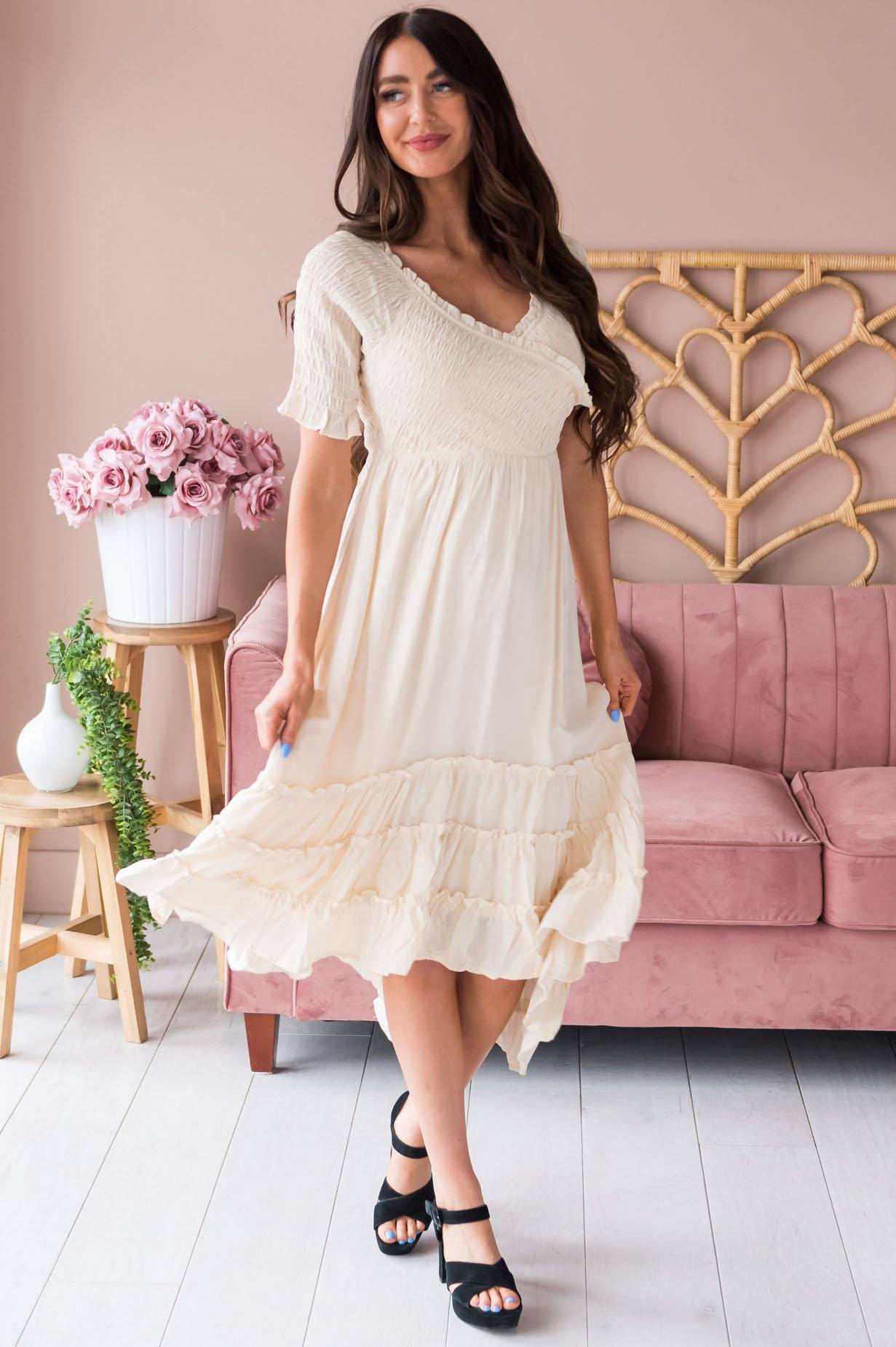 The Tegan Modest Dresses vendor-unknown 