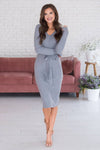 The Lory Ribbed Sweater Dress Modest Dresses vendor-unknown