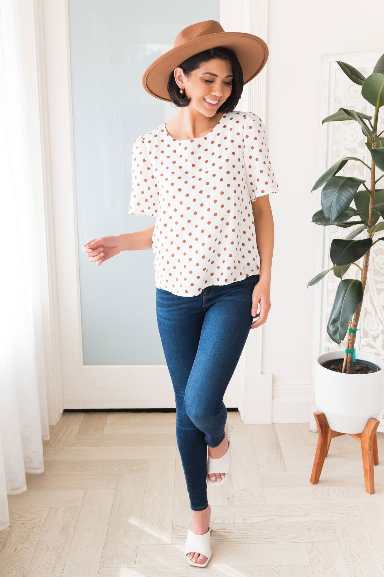 Picnic By The Park Modest Blouse Modest Dresses vendor-unknown 