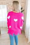 Sweetheart Modest Fringe Sweater Modest Dresses vendor-unknown