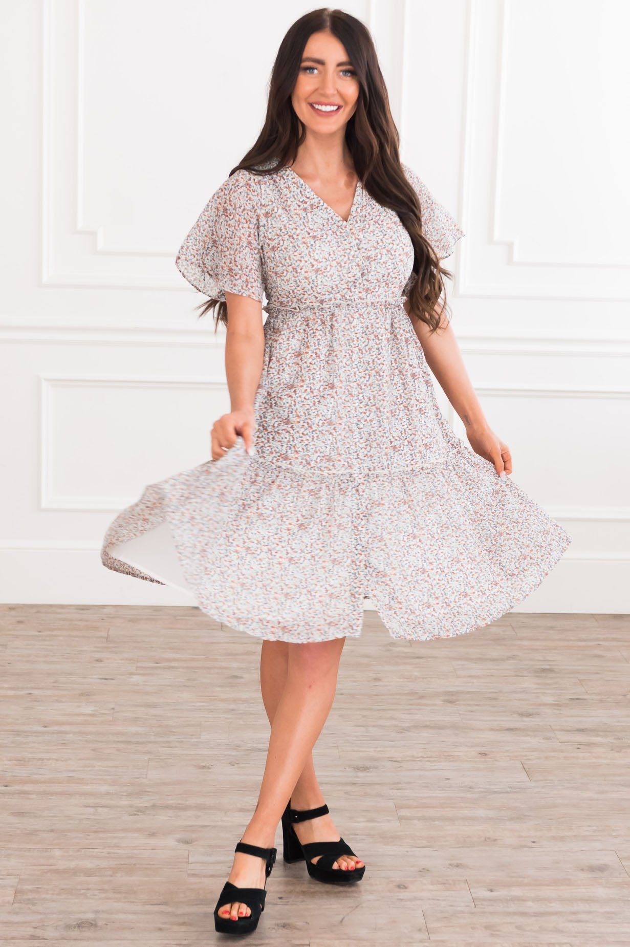 The Clementine Modest Dresses vendor-unknown 