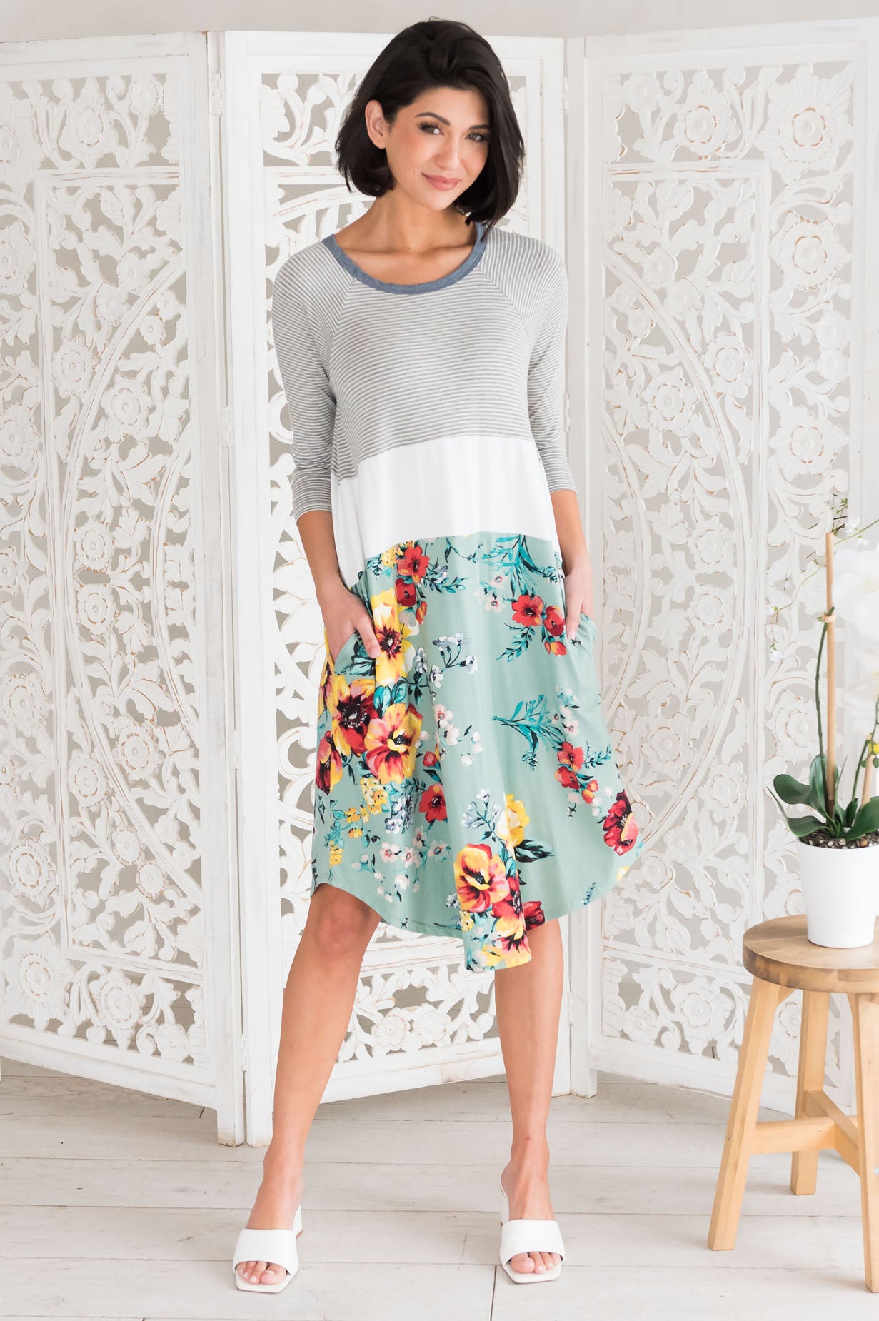 The Sarina Modest Dresses vendor-unknown 