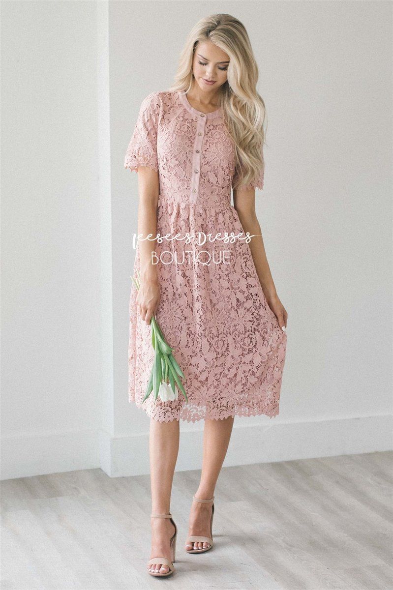 The Maggie Lace Dress Modest Dresses vendor-unknown 
