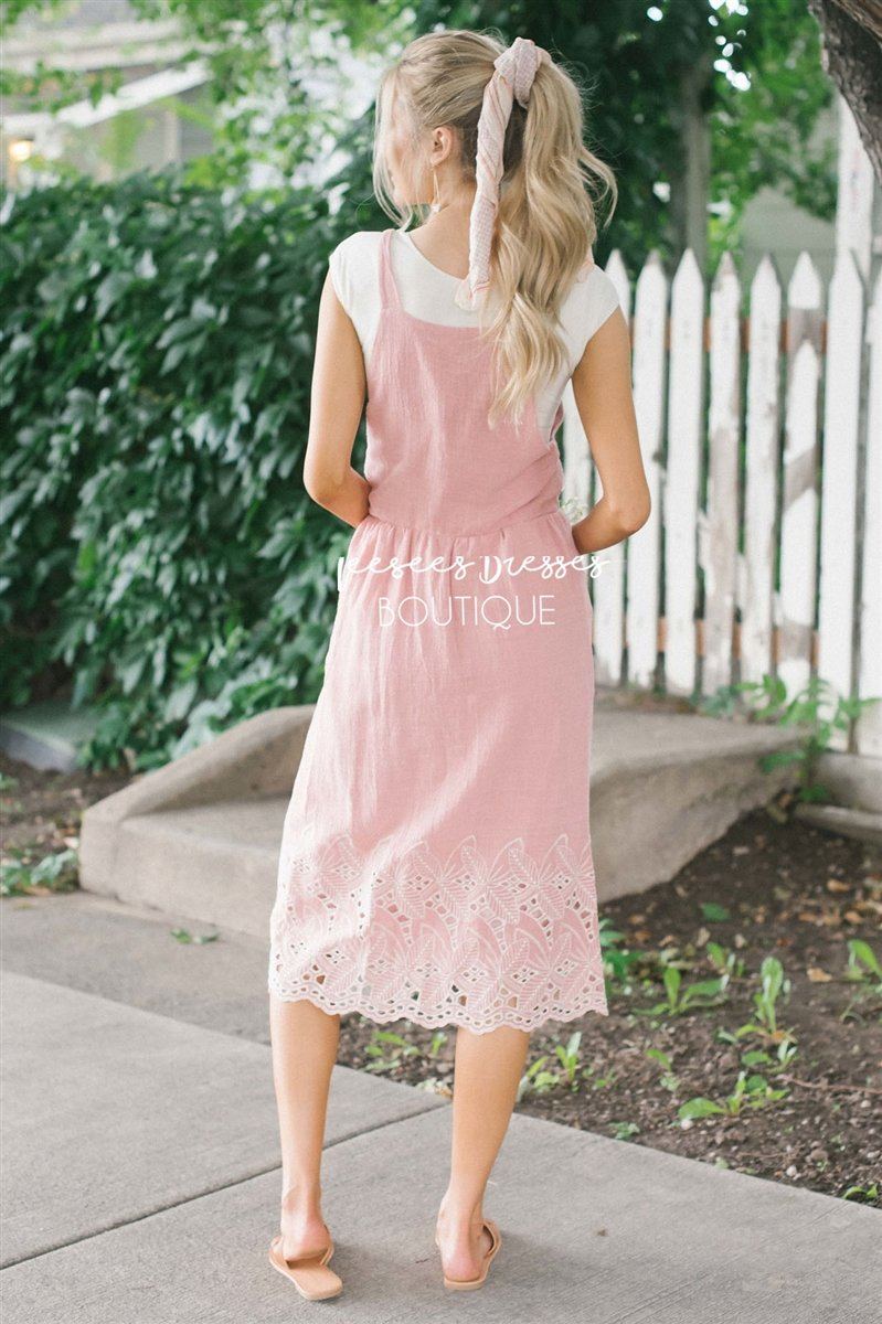 The Kalissa Overall Dress Modest Dresses vendor-unknown 