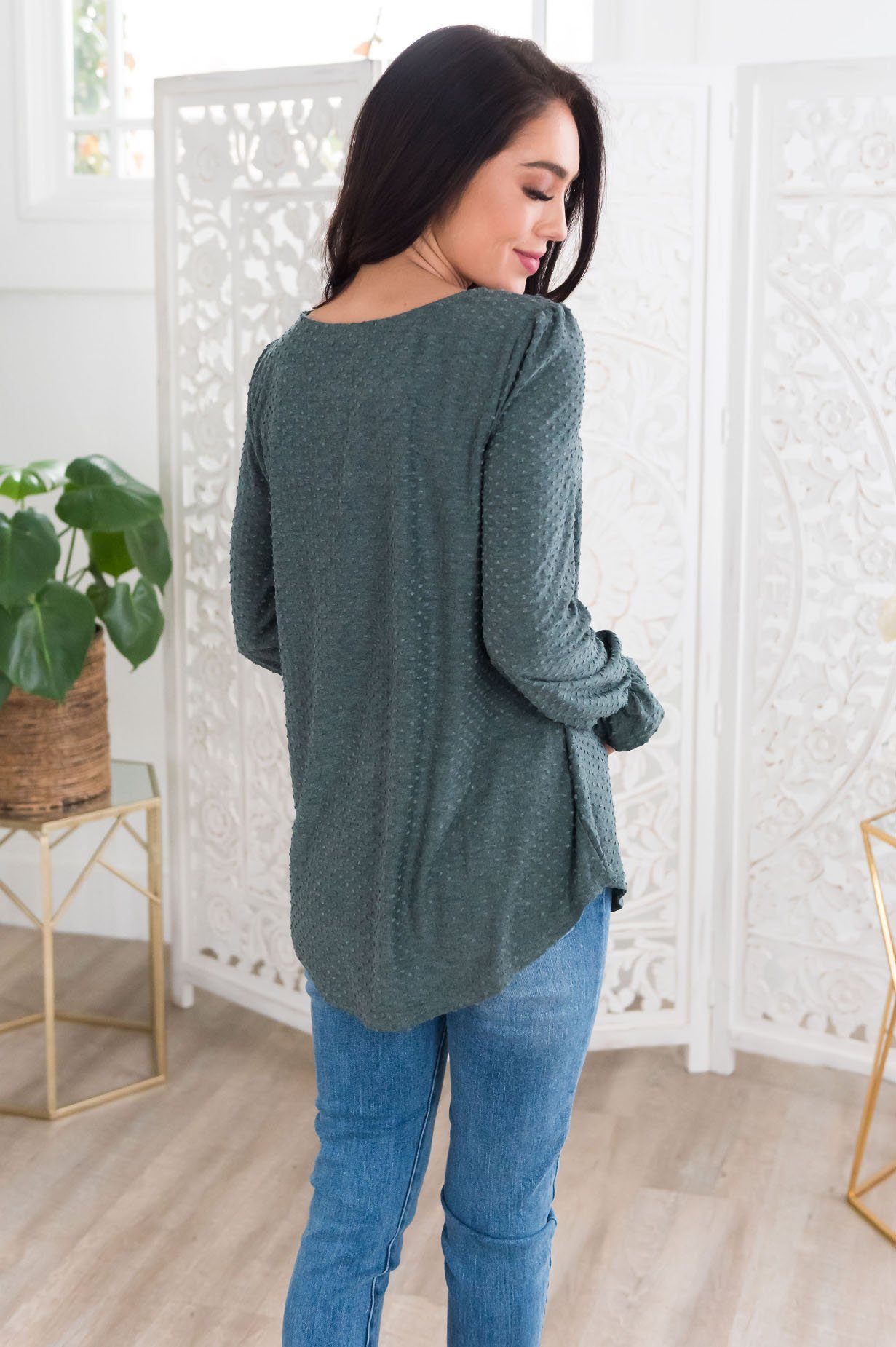 Dare To Be You Modest Top Tops vendor-unknown 