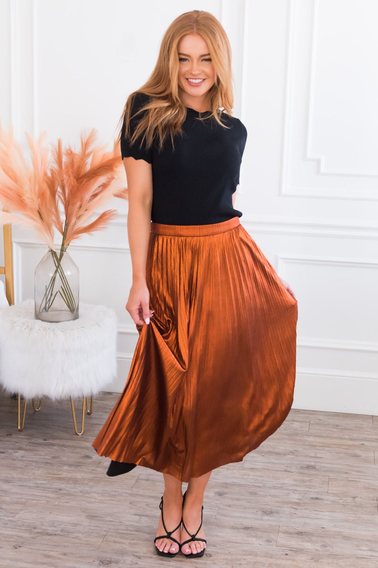 Clipkulture | Orange and Black Xhosa Umbhaco Short Skirt With Black  Spaghetti Top