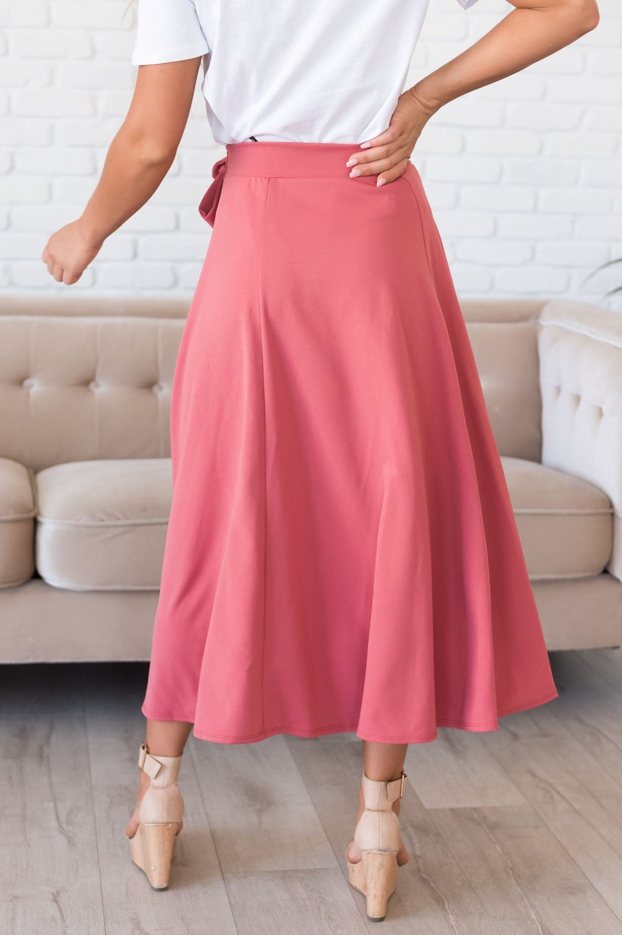 Stand By Our Love Modest Circle Skirt Modest Dresses vendor-unknown 
