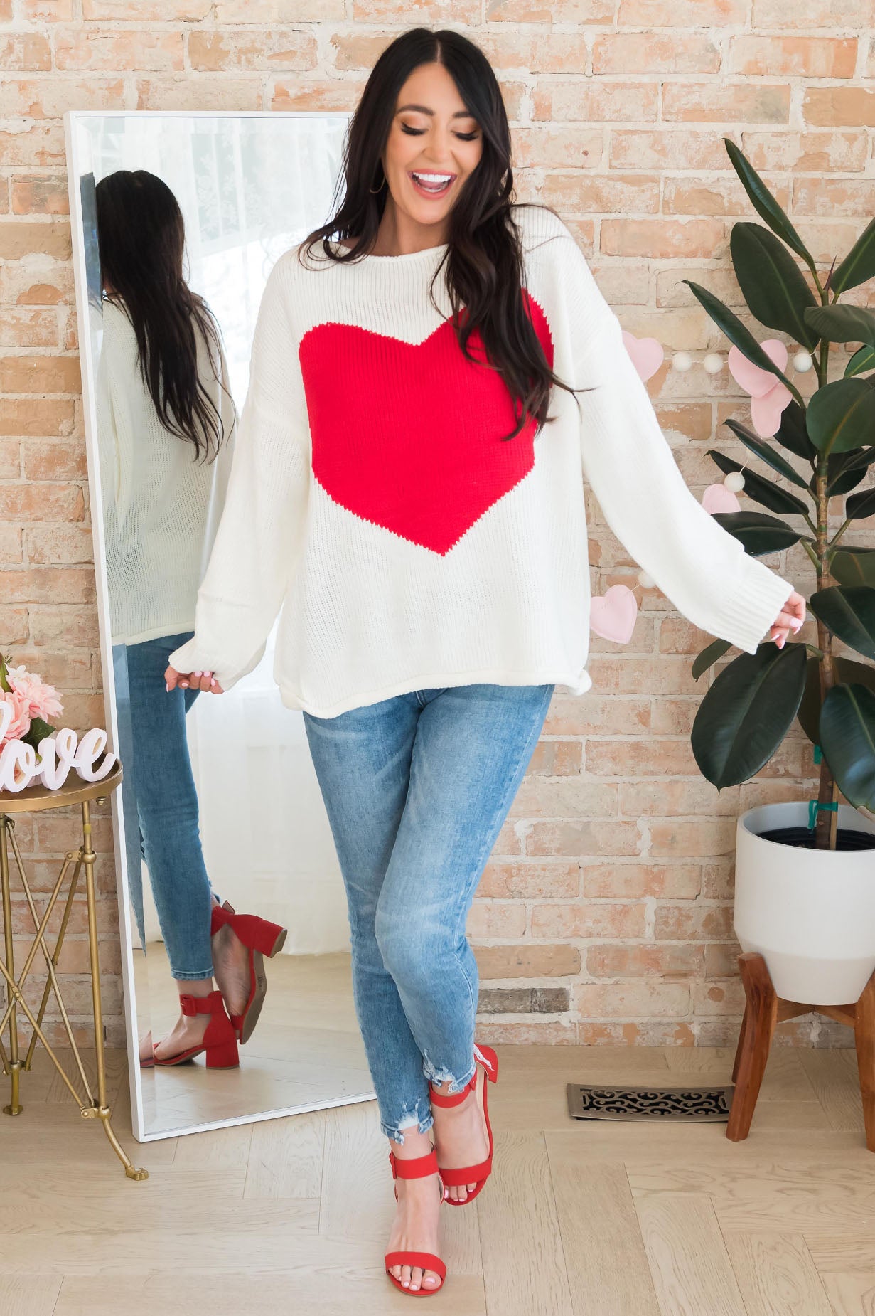 Be Mine Modest Sweater Modest Dresses vendor-unknown 