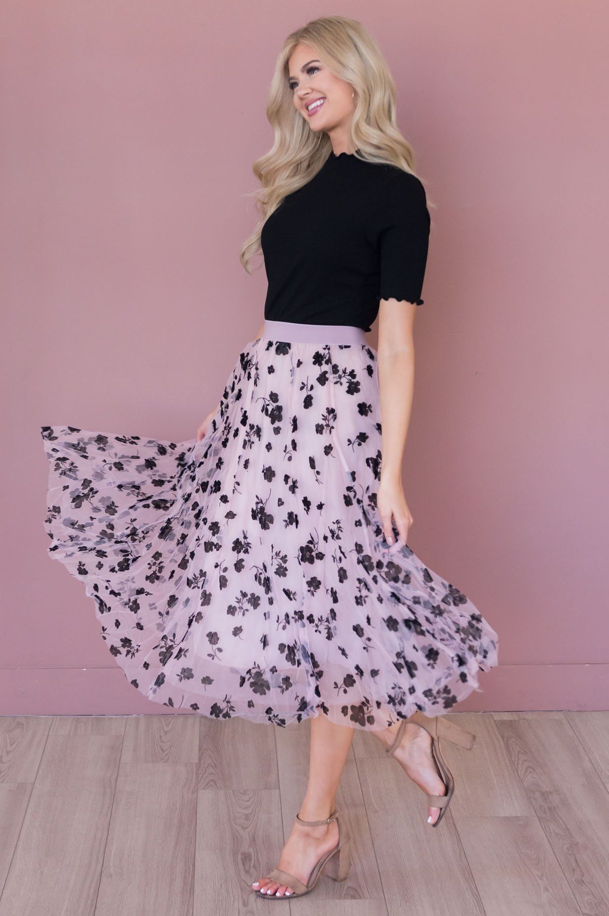 Forever Love Song Modest Tulle Skirt NeeSee's Dresses 