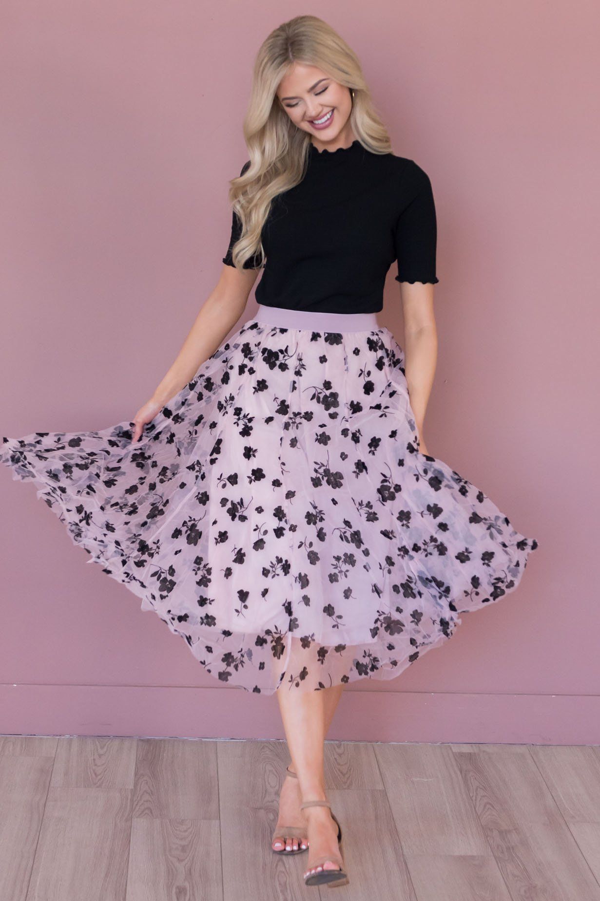 Forever Love Song Modest Tulle Skirt NeeSee's Dresses 