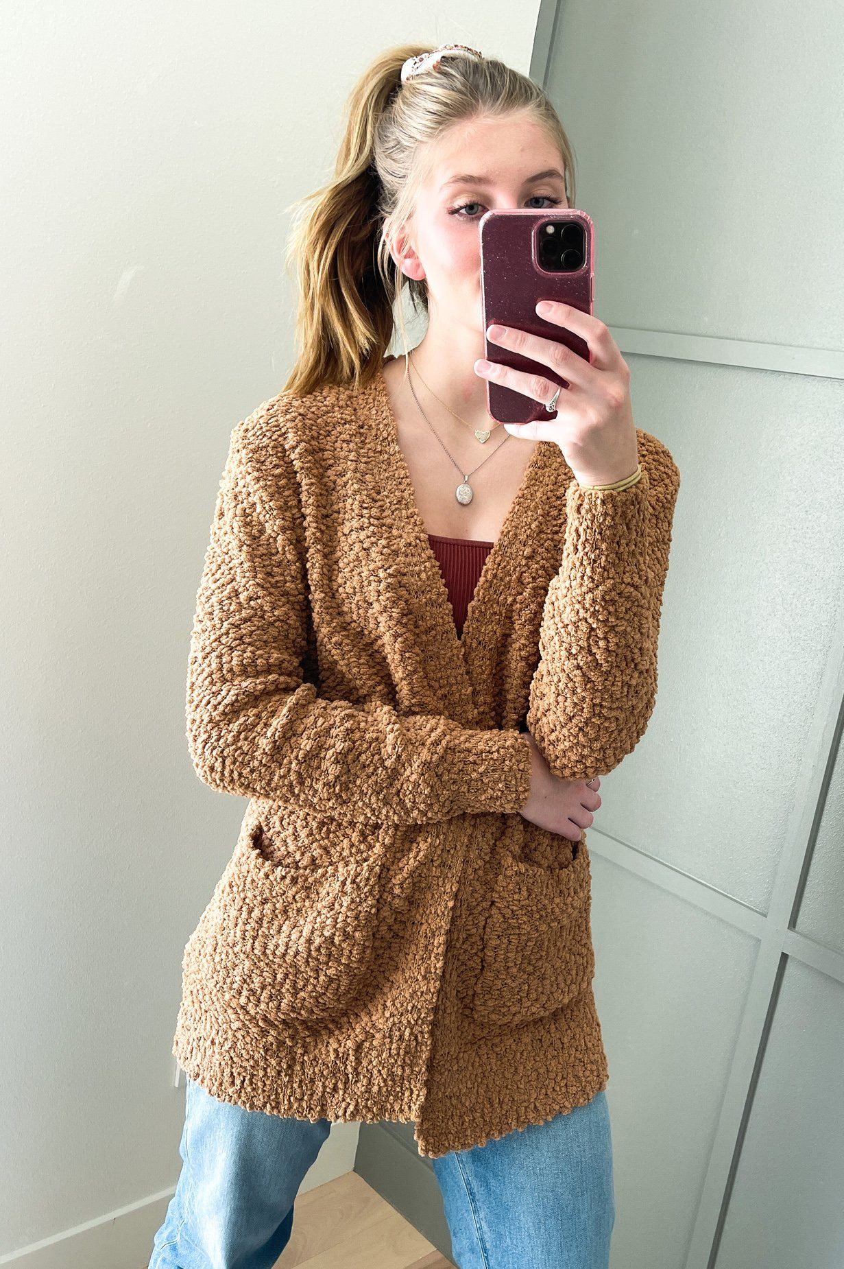 Hello Autumn Modest Cardigan Modest Dresses vendor-unknown 