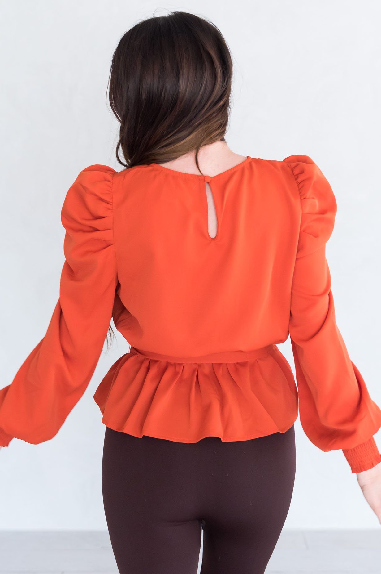 Walking In Sunlight Modest Blouse Tops vendor-unknown 