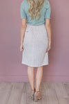 Living My Best Style Modest Textured Skirt Modest Dresses vendor-unknown
