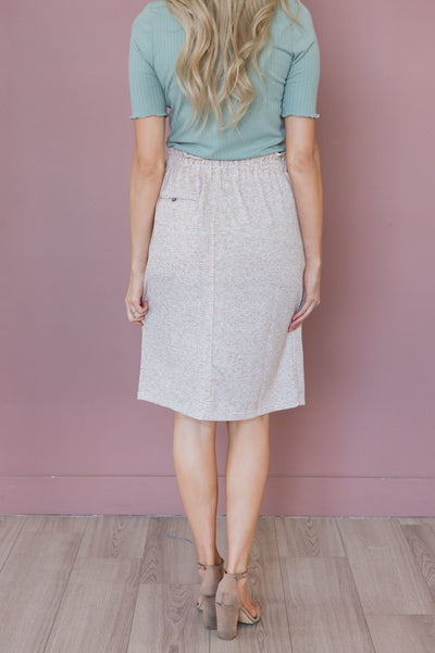 Living My Best Style Modest Textured Skirt Modest Dresses vendor-unknown