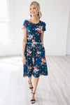 The Melody in Short Sleeves Modest Dresses vendor-unknown