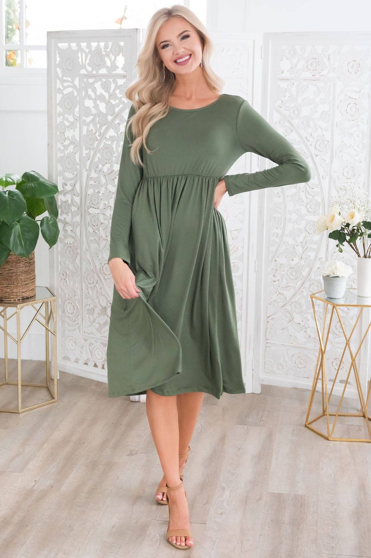 The Carley Modest Dresses vendor-unknown 