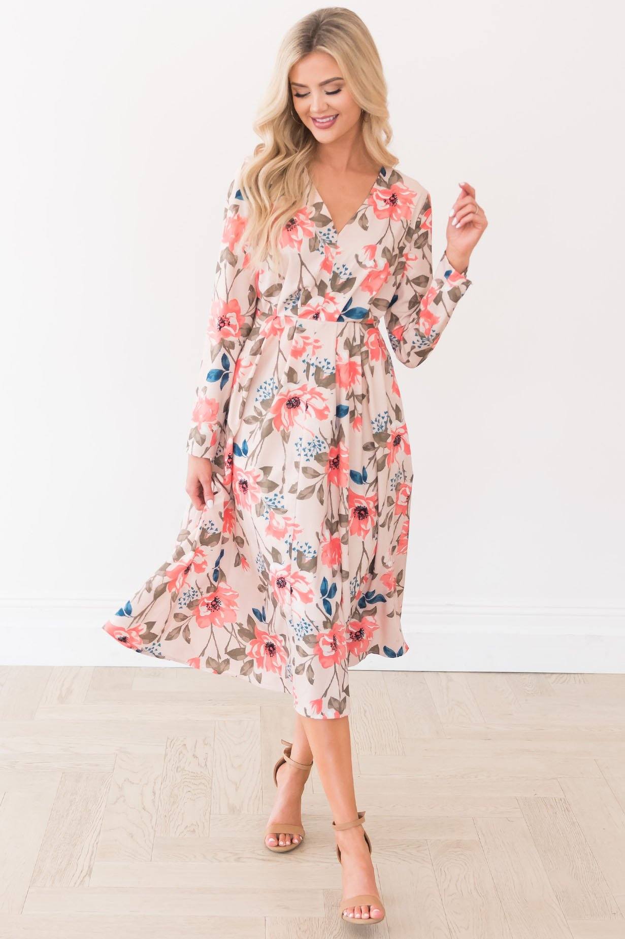 The Flora Modest Dresses vendor-unknown 