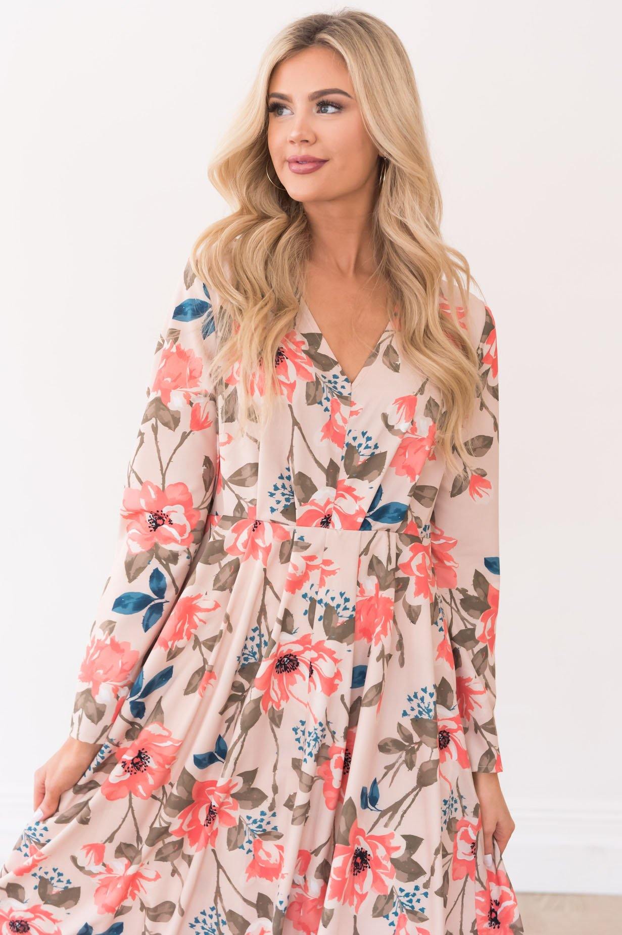 The Flora Modest Dresses vendor-unknown 