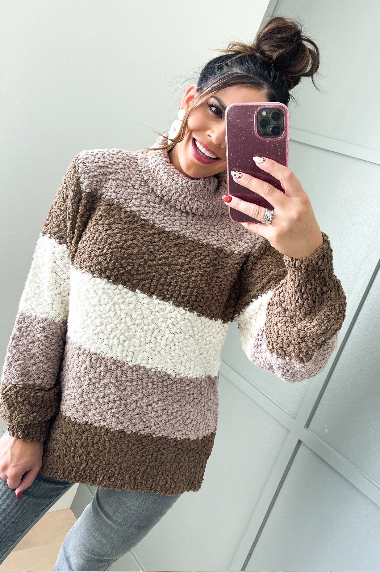 Cozy Up Modest Turtleneck Sweater Modest Dresses vendor-unknown 