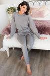 Lounging Late Modest Lounge Set Tops vendor-unknown
