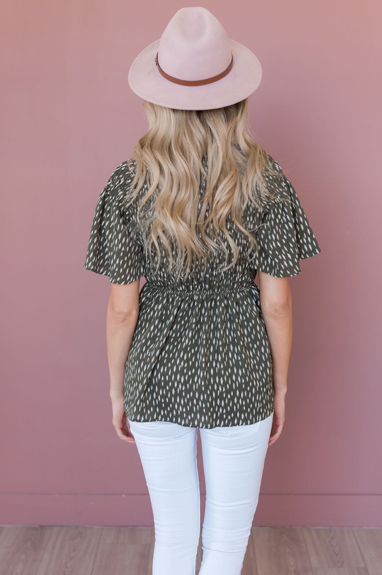 Midnight Blues Modest Blouse Tops vendor-unknown 