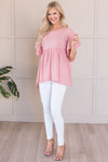 Dare To Dream Modest Babydoll Blouse Tops vendor-unknown