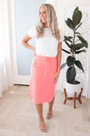 Summer Fun Modest Jersey Knit Skirt Skirts vendor-unknown