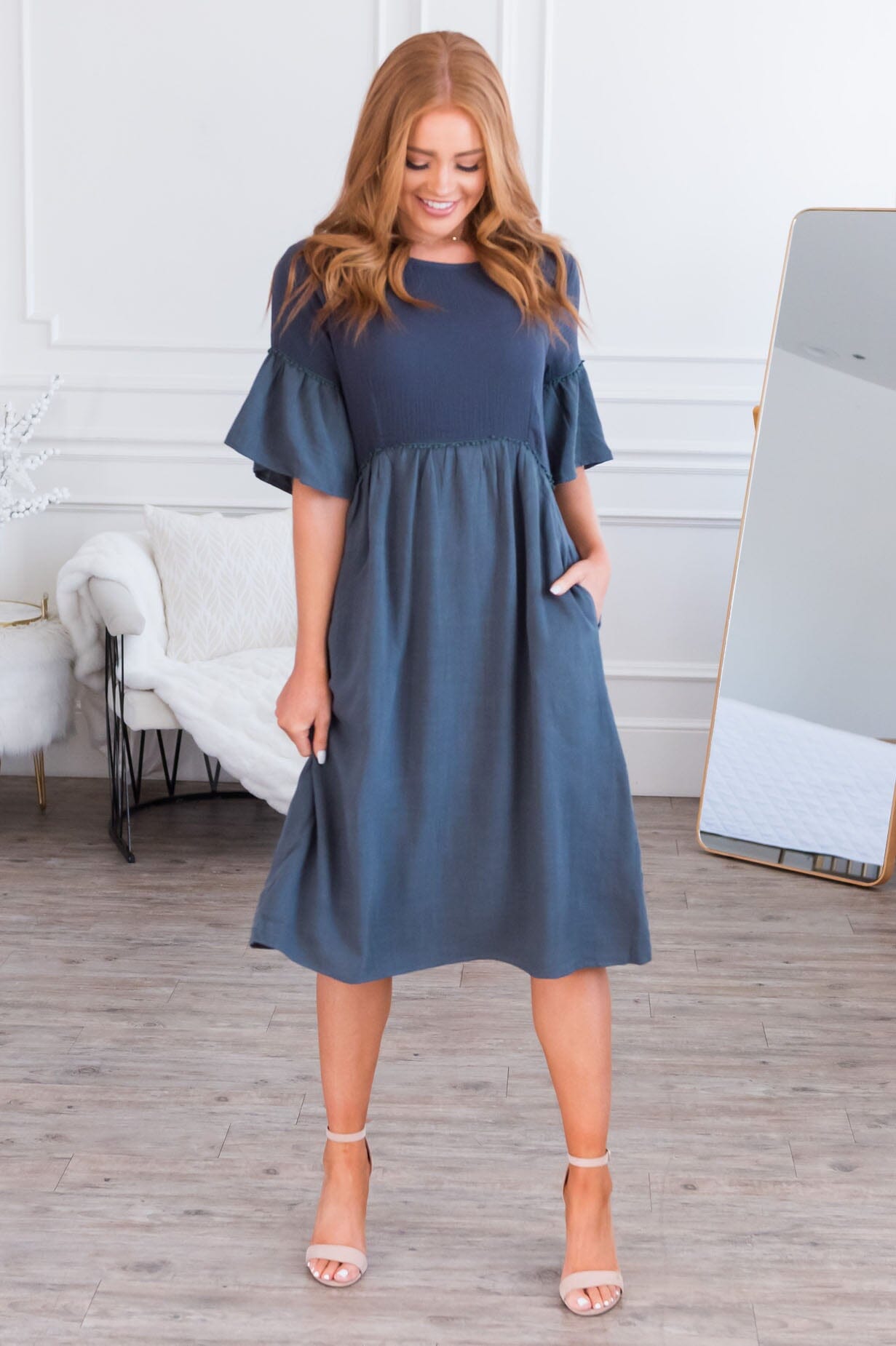 The Blanche Modest Dresses vendor-unknown 