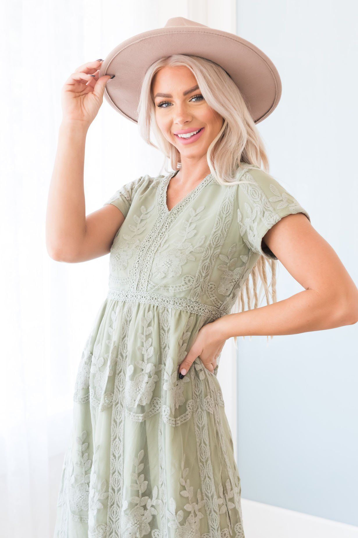 The Clara Modest Dresses vendor-unknown 