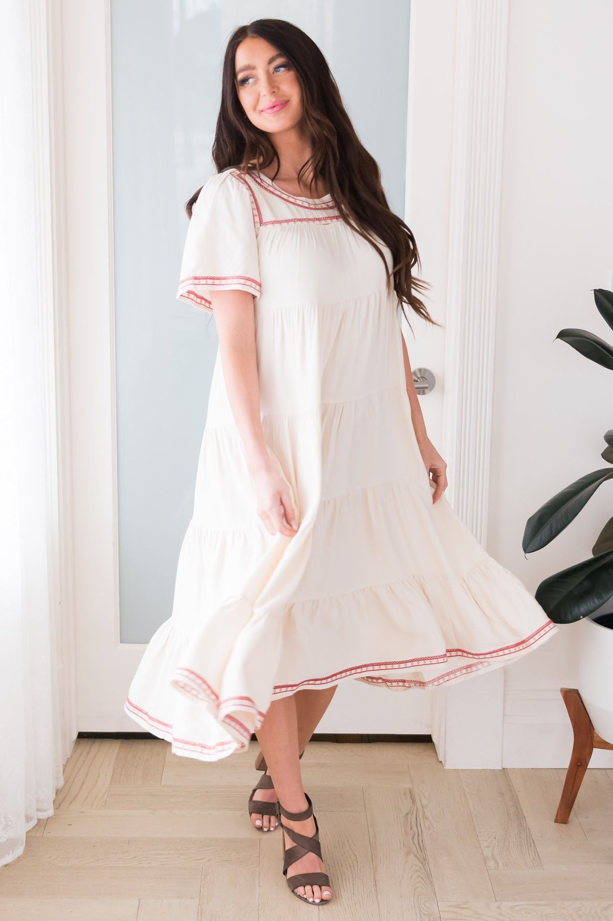 The Sidra Modest Dresses teanrose 