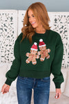 Hey Gingerbread Man Modest Sweatshirt Modest Dresses vendor-unknown